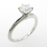 ティファニー クラシックソリティア リング 0．73ct・G・SI1・3EXT