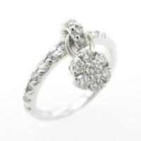 ポンテヴェキオ フラワー ダイヤモンド ピンキーリング