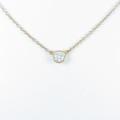 ティファニー バイザヤード ネックレス 0．19ct・G・VVS2・3EXT