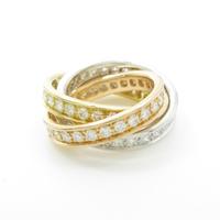 カルティエ スリーバングルズ リング