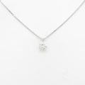 K18WG ダイヤモンドネックレス 0．303ct・D・SI2・GOOD5％引き
