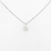 K18WG ダイヤモンドネックレス 0．303ct・D・SI2・GOOD5％引き