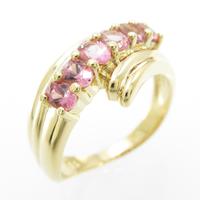 K18YG トルマリンリング