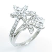 PT フラワー ダイヤモンドリング