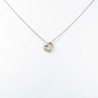 4゜C ハート ダイヤモンドネックレス