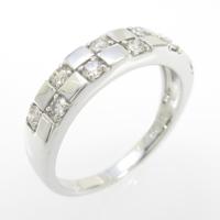 K18WG ダイヤモンドリング