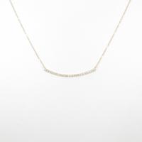 【リメイク】K18YG ダイヤモンドネックレス