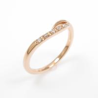 ヴァンドーム ダイヤモンドピンキーリング