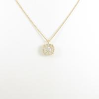 K18YG ダイヤモンドネックレス