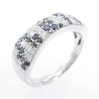 K18WG ダイヤモンドリング