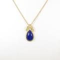 K18YG ラピスラズリネックレス