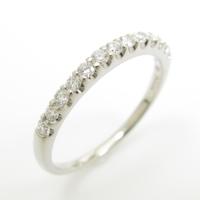 PT ハーフエタニティ ダイヤモンドリング