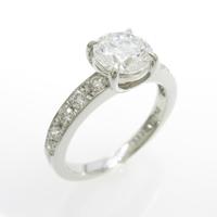 プラチナダイヤモンドリング 1．014ct・F・SI1・VG
