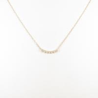 K10YG ダイヤモンドネックレス