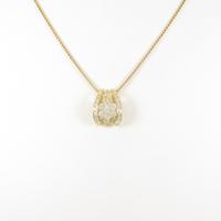 K18YG ダイヤモンドネックレス