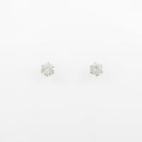 PT ソリティア ダイヤモンドピアス