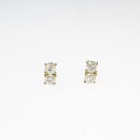 【リメイク】K18YG ダイヤモンドピアス