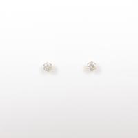 【リメイク】K18YG ソリティア ダイヤモンドピアス10％引き
