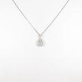 プラチナダイヤモンドネックレス 0．303ct・F・SI1・FAIR