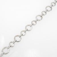 K18WG ダイヤモンドブレスレット