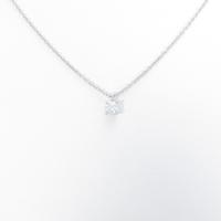 ティファニー スタッド ネックレス 0．19ct・E・VVS1・EXT