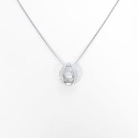 【新品】プラチナダイヤモンドネックレス 0．235ct・F・SI2・VG