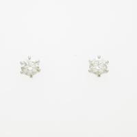 【リメイク】ST／プラチナダイヤモンドピアス 0．236ct・0．238ct・F?G・VVS2?1・EX H＆C