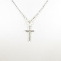 ルジアダ クロス ダイヤモンドネックレス