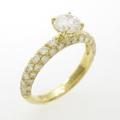 【リメイク】K18YG ダイヤモンドリング 0．508ct・E・SI2・VG