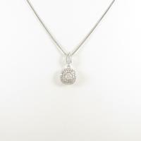 750WG ダイヤモンドネックレス