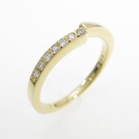 K18YG ダイヤモンドリング