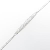 K18WG ダイヤモンドブレスレット