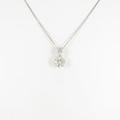 プラチナダイヤモンドネックレス 1．528ct・J・SI2・GOOD