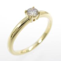 K18YG ダイヤモンドリング