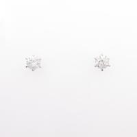 【リメイク】ST／プラチナダイヤモンドピアス 0．332ct・0．333ct・F・SI1・GOOD