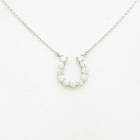 【新品】プラチナダイヤモンドネックレス 1．003ct・E・VS2?SI1・VG?G