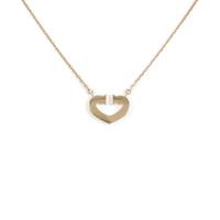 カルティエ Cハート ネックレス