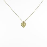 アーカー ハート イニシャルM ネックレス