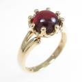K18YG ガーネットリング