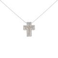 K18WG／K18PG 2WAY クロス ダイヤモンドネックレス