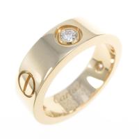 カルティエ ラブリング ハーフダイヤ