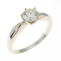 プラチナダイヤモンドリング 0．462ct・E・VS2・EXT