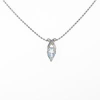 PT アクアマリンネックレス