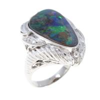 PT ボルダーオパールリング