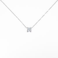 カルティエ Cセッティング ネックレス 0．55ct・H・VS1・3EXT5％引き