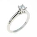 カルティエ ダイヤモンドリング 0．28ct・D・VVS1
