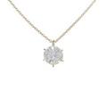 【リメイク】K18YG ダイヤモンドネックレス 1．617ct・I・SI2・EXT