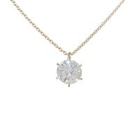 【リメイク】K18YG ダイヤモンドネックレス 1．617ct・I・SI2・EXT