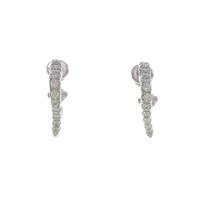 PT ハート ダイヤモンドピアス