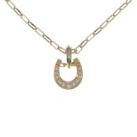 エスジェーエックス ホースシュー チャーム ネックレス